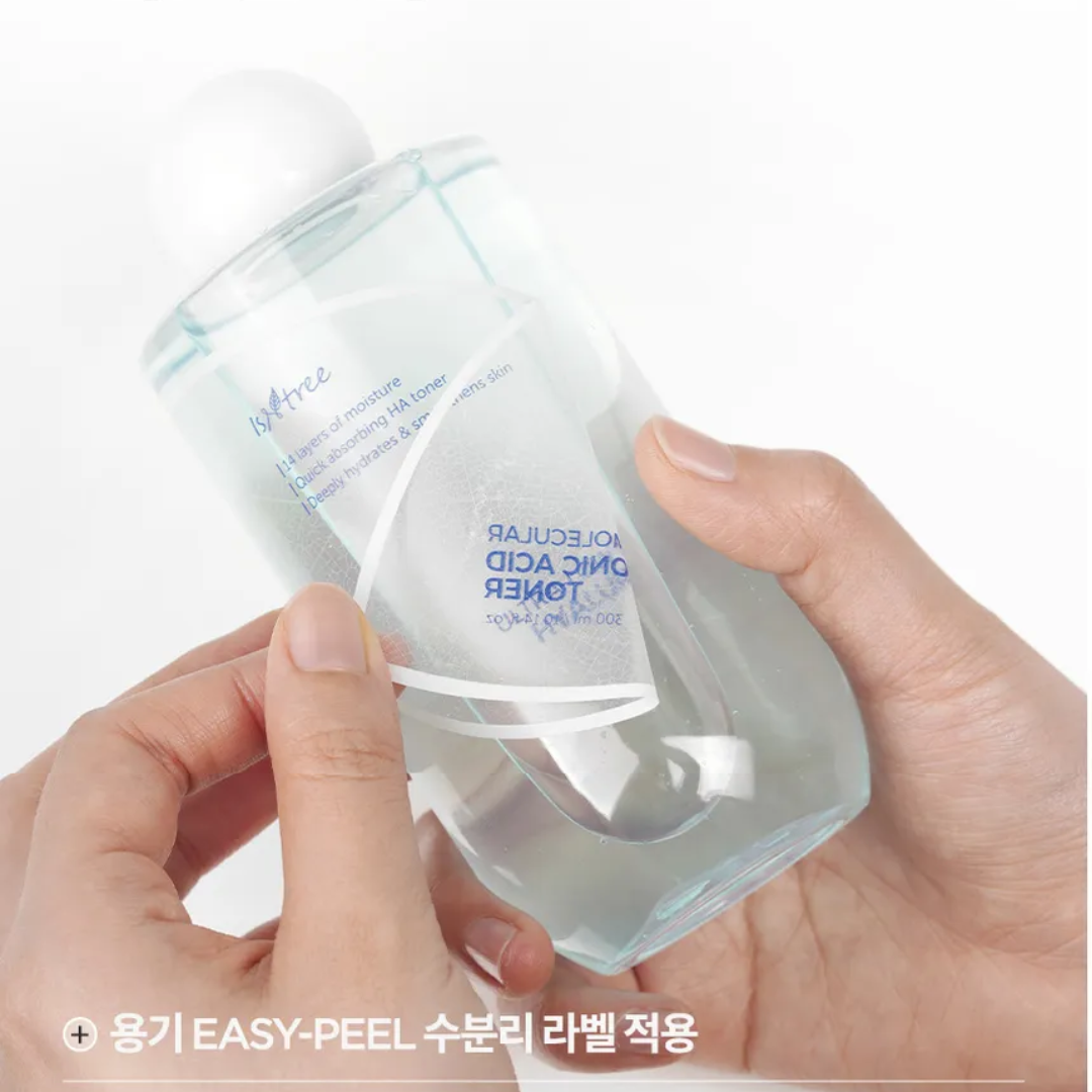 Isntree Ultra-Low Molecular Hyaluronic Acid Toner 300ml - Glowii Beauty