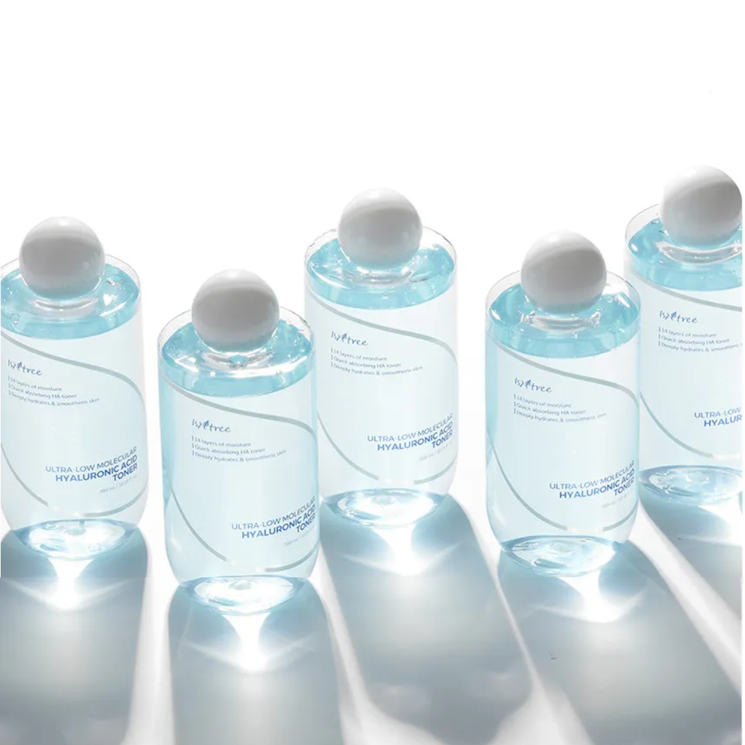 Isntree Ultra-Low Molecular Hyaluronic Acid Toner 300ml - Glowii Beauty
