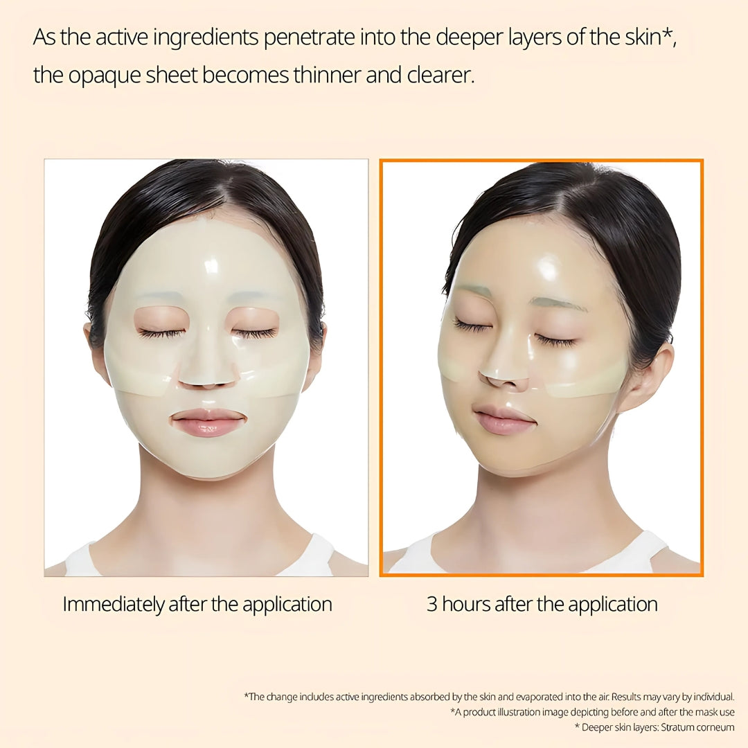 VT Cosmetics Vita-light Reedle Shot 100 2Step Hydrogel Mask 1pc - Shop at Glowii Beauty