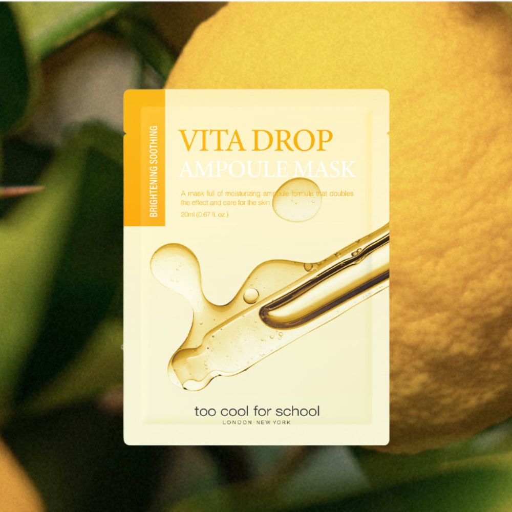 Too Cool For School Vita Drop Ampoule Mask 20ml  - Glowii Beauty