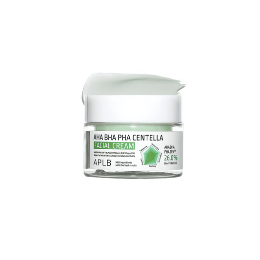 APLB AHA BHA PHA Centella Facial Cream 55ml | Glowii Beauty