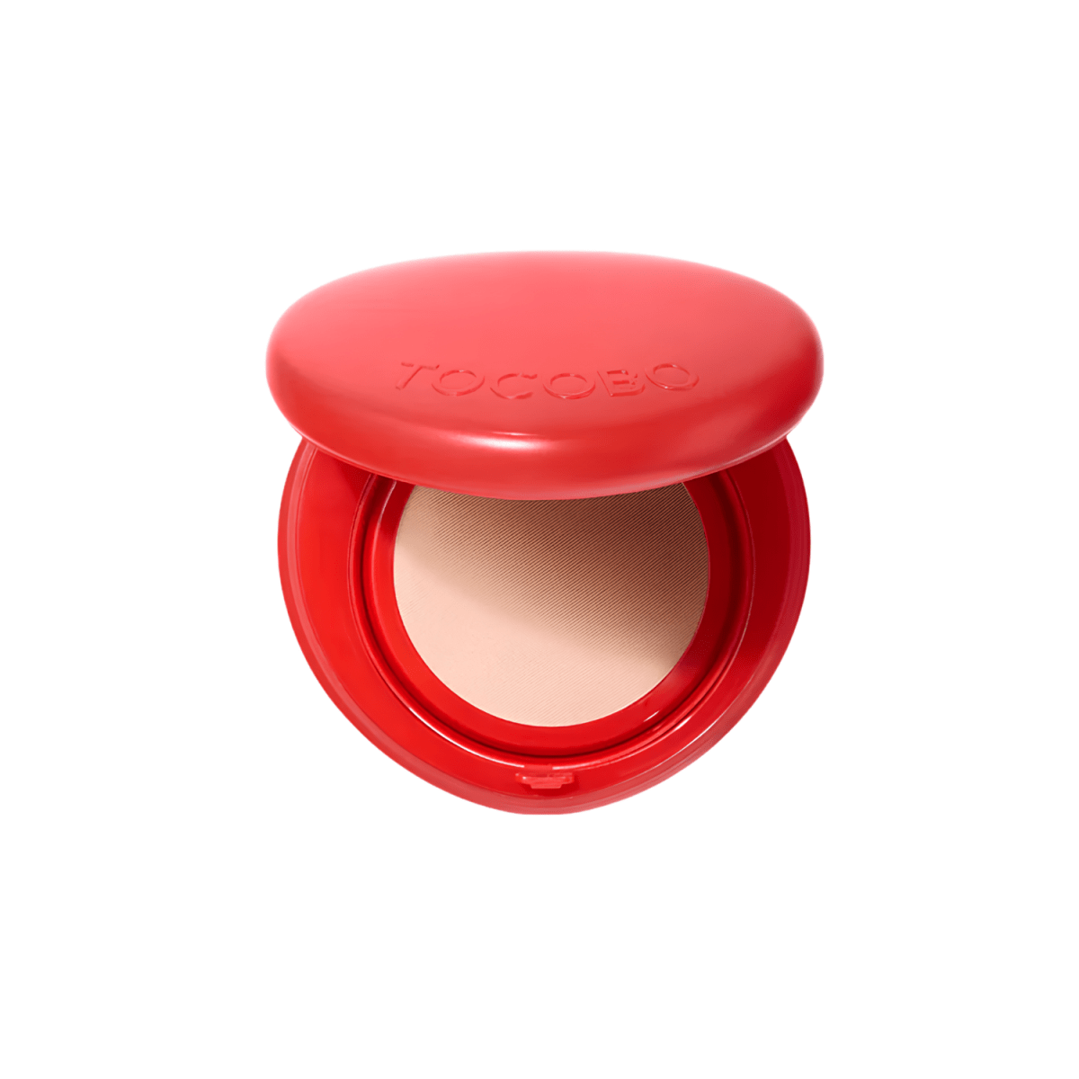 TOCOBO Apple Dewy Fit Cushion foundation in 15g, showcasing the compact cushion with a smooth, dewy finish and natural skin tone.