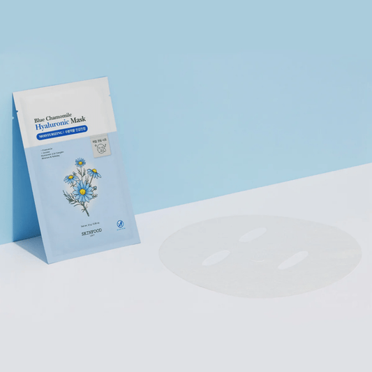 Skinfood Blue Chamomile Hyaluronic Mask [1pc] | Glowii Beauty
