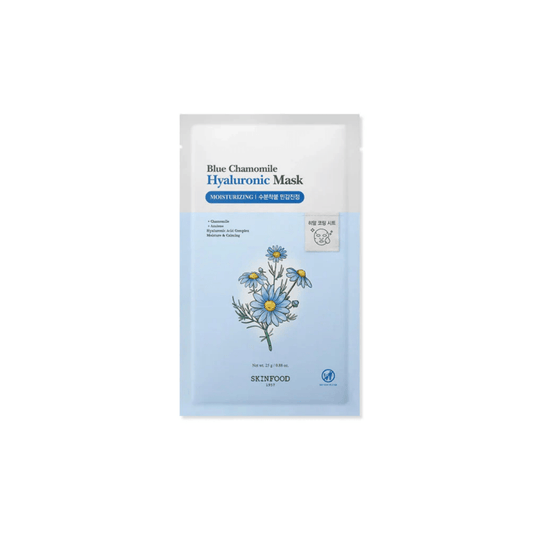 Skinfood Blue Chamomile Hyaluronic Mask [1pc] | Glowii Beauty