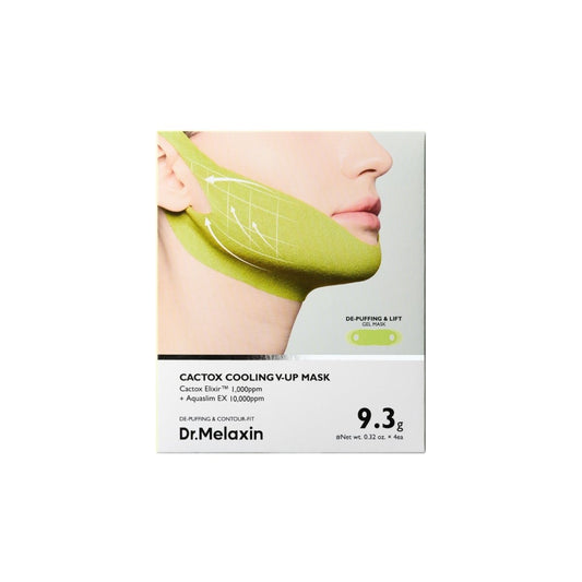 Dr.Melaxin Cactox Cooling V-Up Mask Box [4pcs] | Glowii Beauty