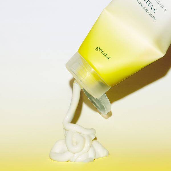 GoodalGreen Tangerine Vita C Cleansing Foam New 150ml - Shop now at Glowii Beauty