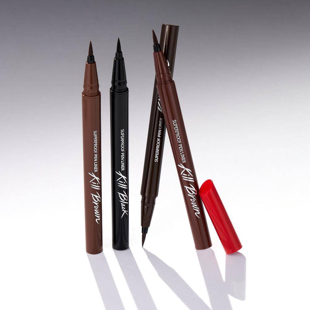 Clio Superproof Pen Liner (Black/Brown)