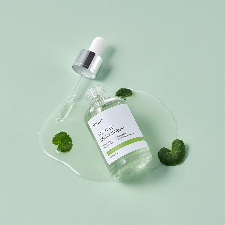 iUNIK Tea Tree Relief Serum 50ml - Shop at Glowii Beauty
