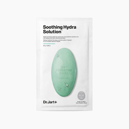 Dr. Jart+Dermask Micro Jet Soothing Hydra Solution Mask 1pc - Shop at Glowii Beauty