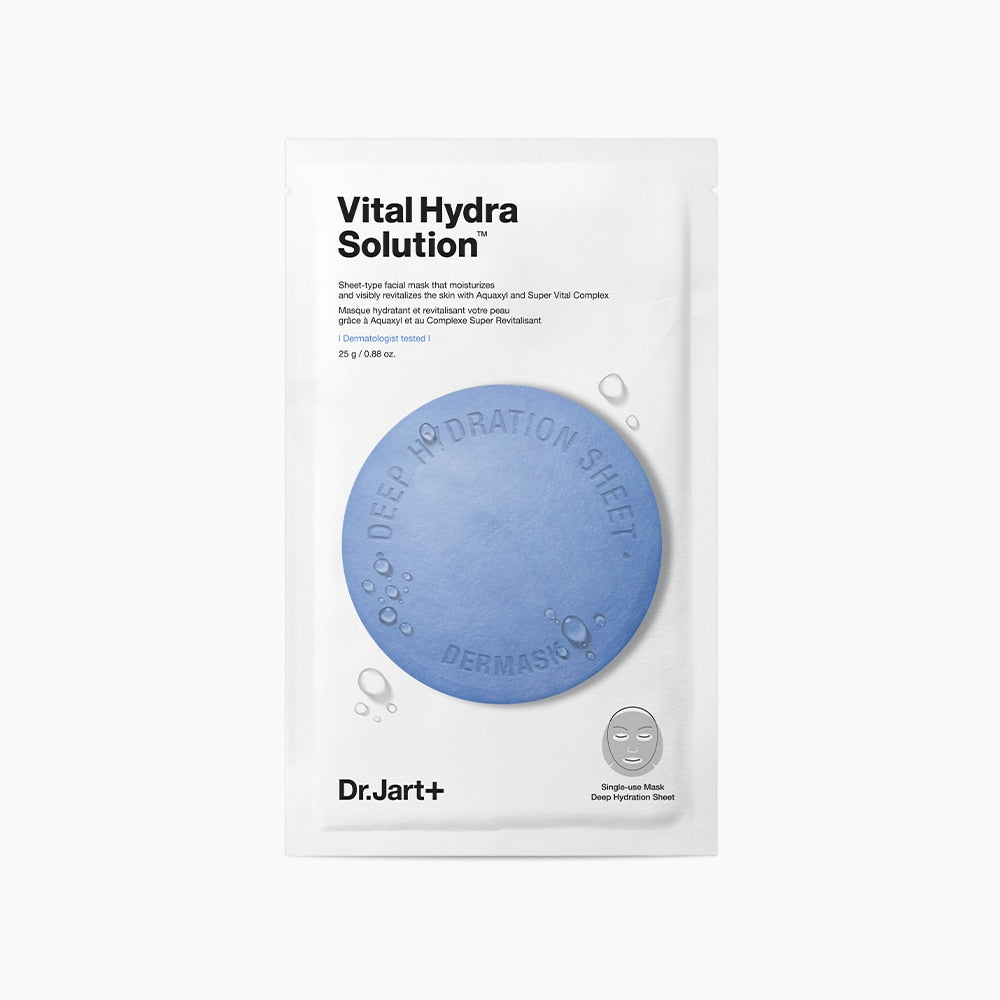 Dr. Jart+Dermask Micro Jet Vital Hydra Solution Mask (1pc) - Shop at Glowii Beauty