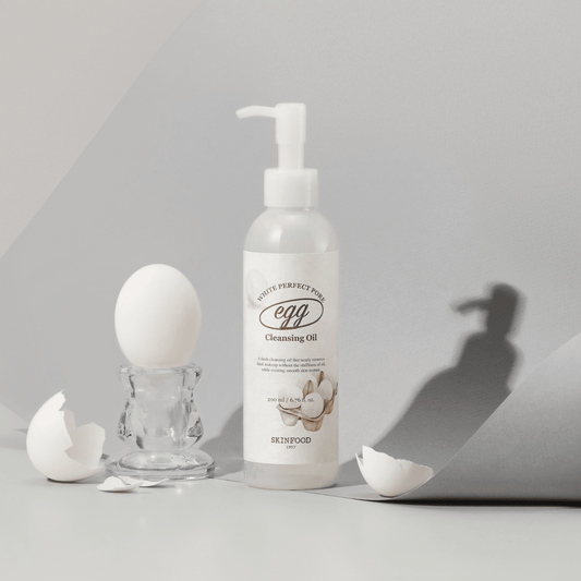 Skinfood Egg White Perfect Pore Cleansing Oil [200ml] | Glowii Beauty