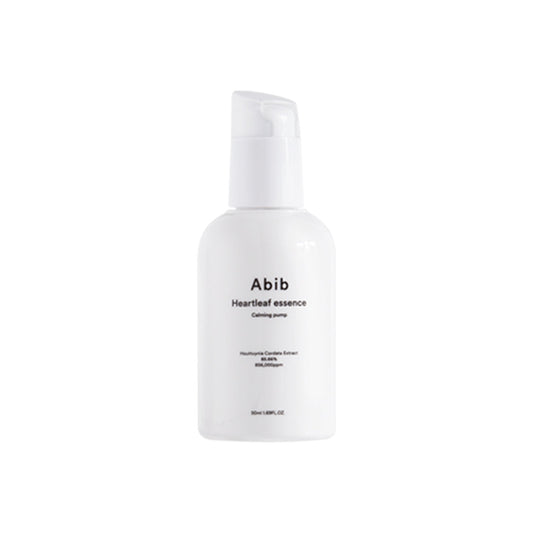 AbibHeartleaf Essence Calming Pump 50ml - Shop now at Glowii Beauty