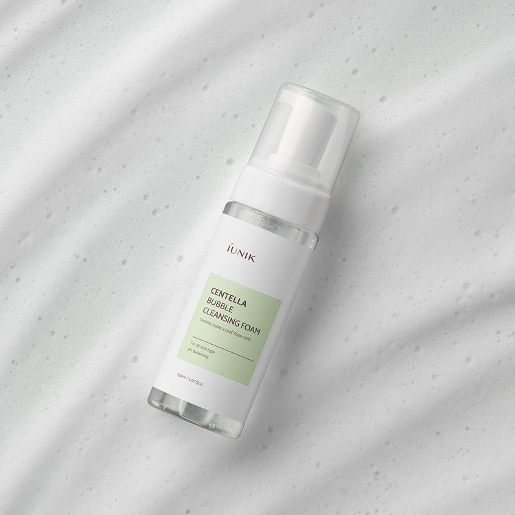 iUNIK Centella Bubble Cleansing Foam 150ml - Shop at Glowii Beauty