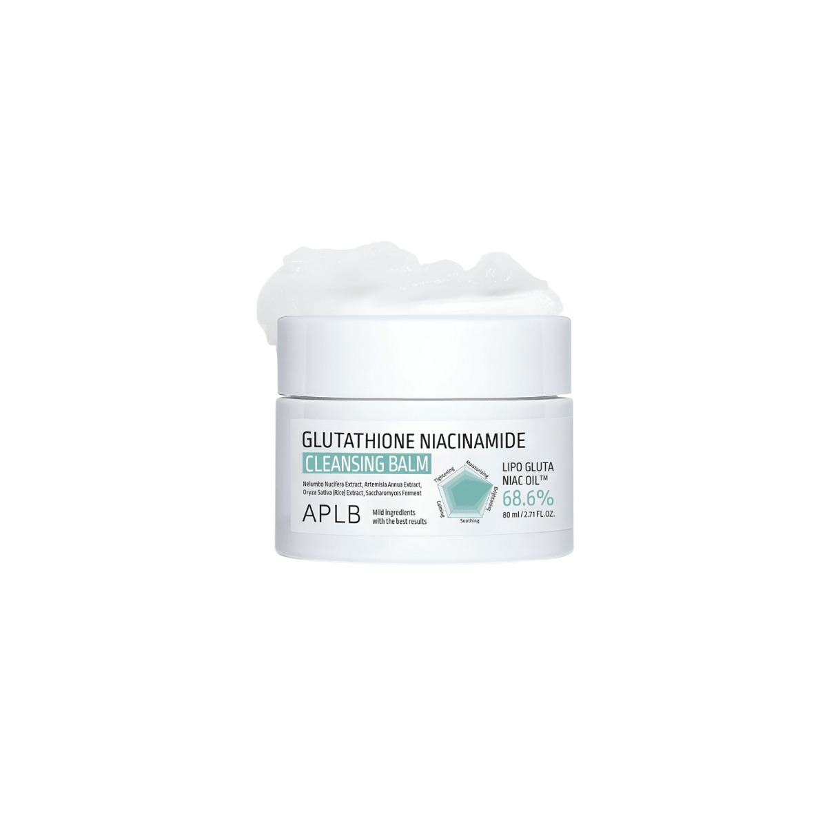 APLB Glutathione Niacinamide Cleansing Balm 80ml | Glowii Beauty