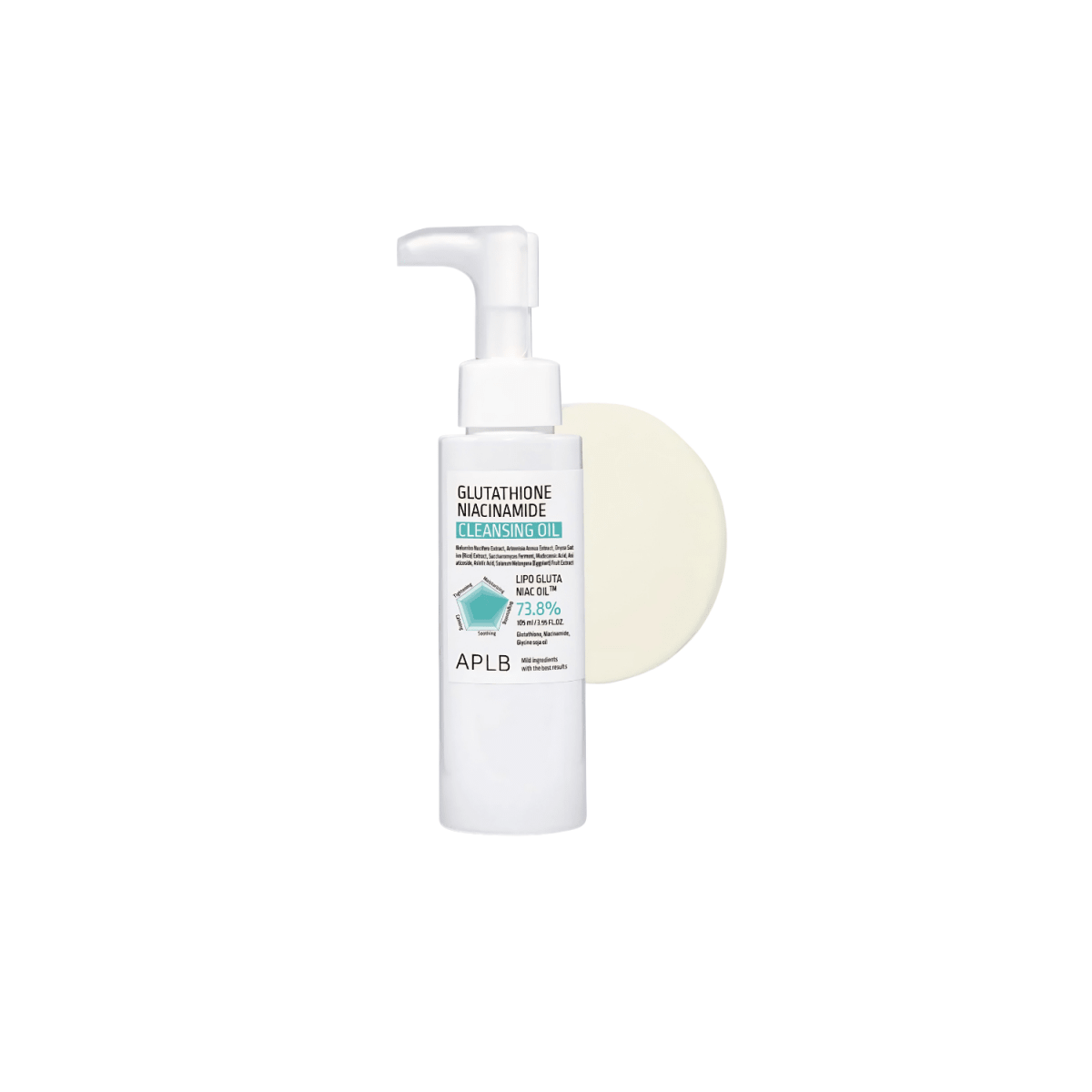 APLB Glutathione Niacinamide Cleansing Oil 105ml | Glowii Beauty
