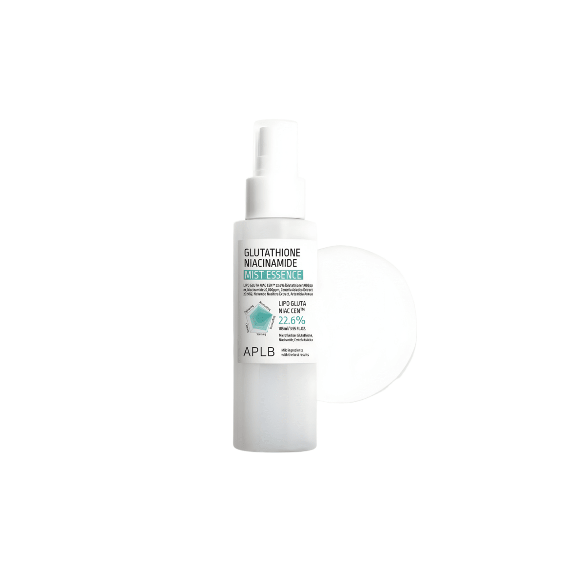 APLB Glutathione Niacinamide Mist Essence 105ml | Glowii Beauty