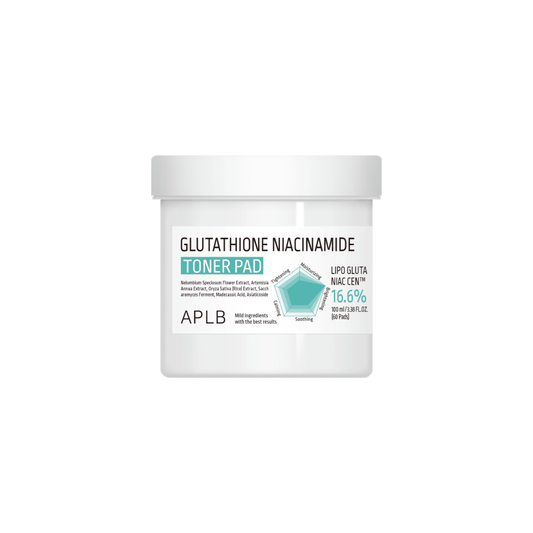 APLB Glutathione Niacinamide Toner Pad 100ml | Glowii Beauty