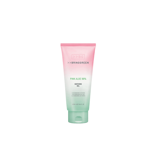 Bring Green Green Pink Aloe 96% Soothing Gel [300ml] | Glowii Beauty