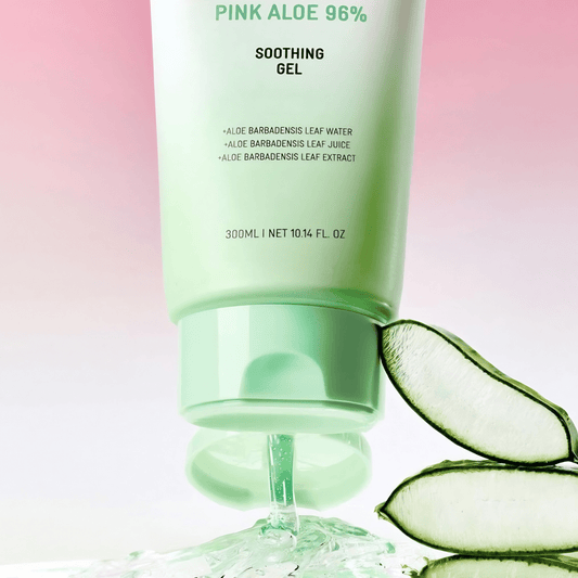 Bring Green Green Pink Aloe 96% Soothing Gel [300ml] | Glowii Beauty