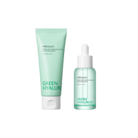Glowii Beauty Hedera Helix Green Hyaluron 6Sec Moisture Serum 30ml and Cream 50ml, skincare products with hyaluronic acid for hydration.