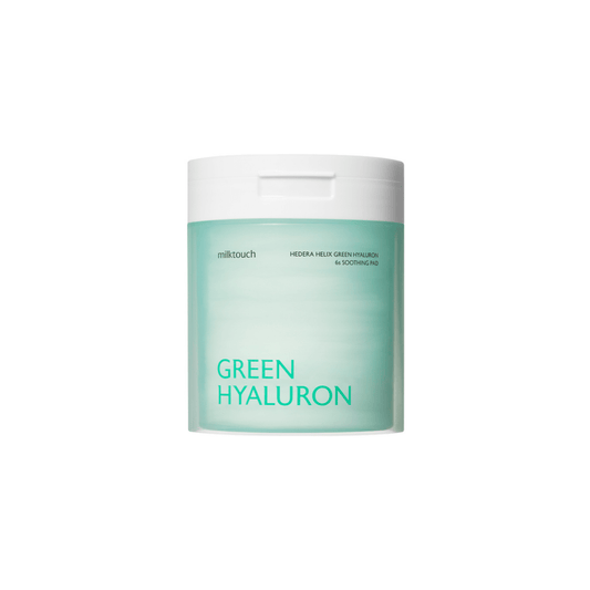 Milk Touch Hedera Helix Green Hyaluron 6Sec Soothing Pad [60 Pads] | Glowii Beauty