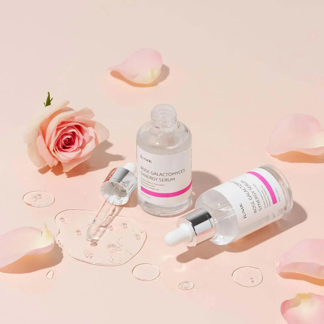 iUNIK Rose Galactomyces Synergy Serum 50ml - Shop at Glowii Beauty