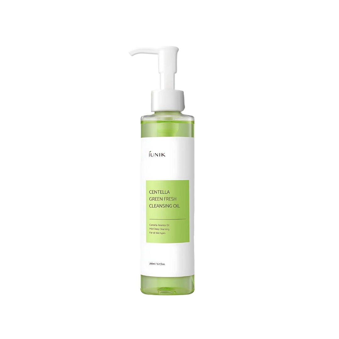 iUNIK Centella Green Fresh Cleansing Oil 200ml - Shop at Glowii Beauty