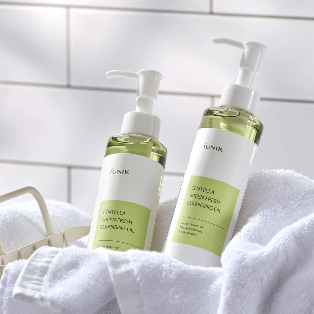 iUNIK Centella Green Fresh Cleansing Oil 200ml - Shop at Glowii Beauty