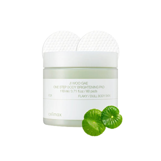 Celimax Ji Woo Gae One Step Body Brightening Pad 60pads | Glowii Beauty