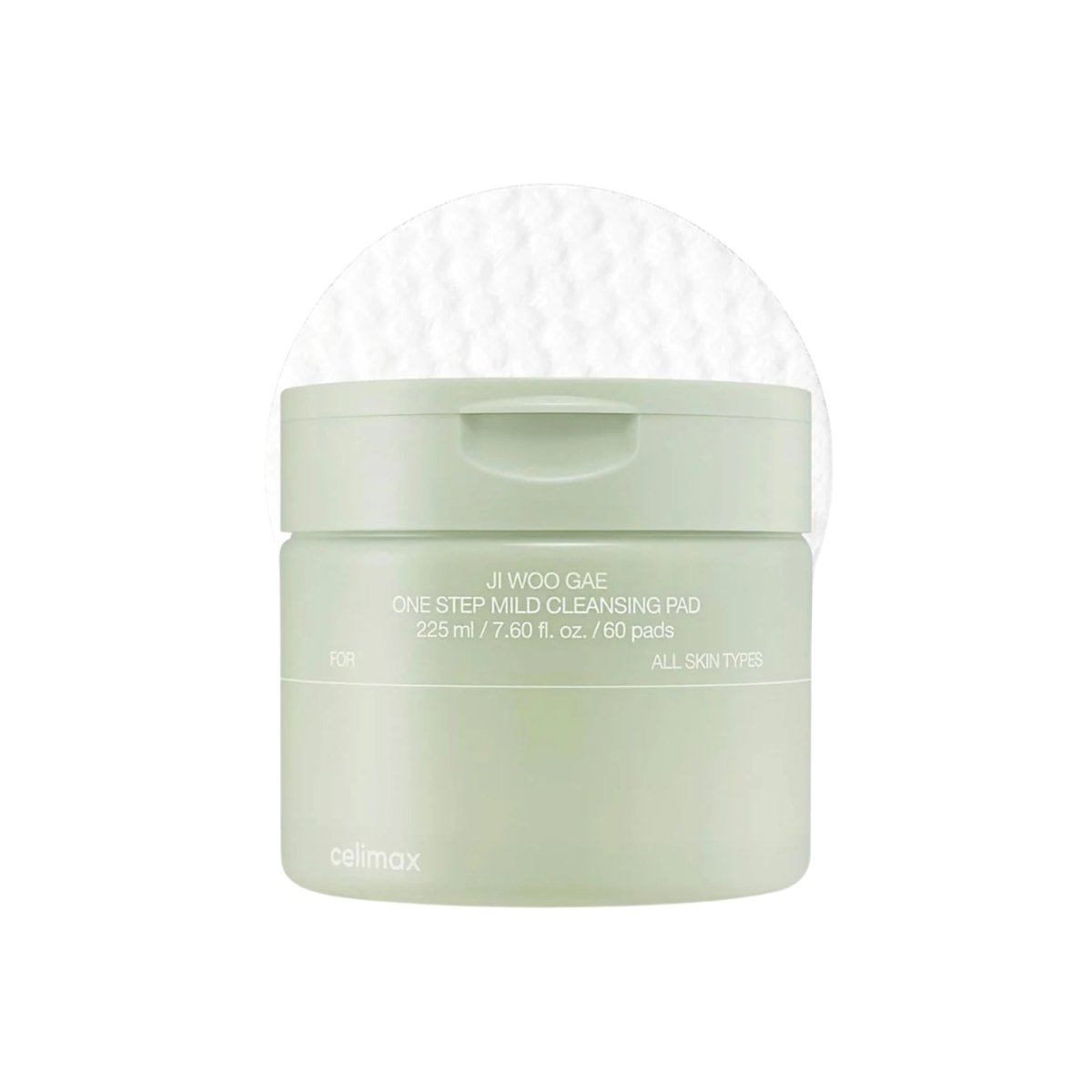 Celimax Ji Woo Gae One Step Mild Cleansing Pad 60pads | Glowii Beauty