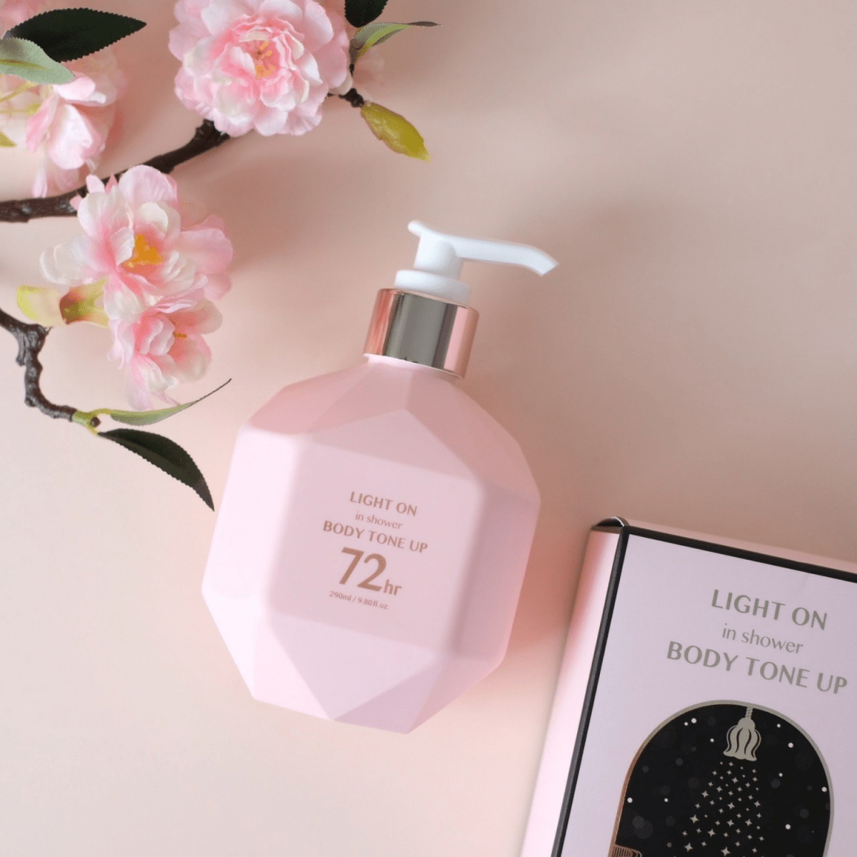 B.O.M Light On In Shower Body Tone Up 290ml | Glowii Beauty