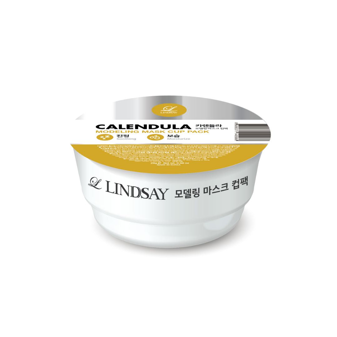 LINDSAY Modeling Mask Cup Pack Calendula 28g  - Glowii Beauty