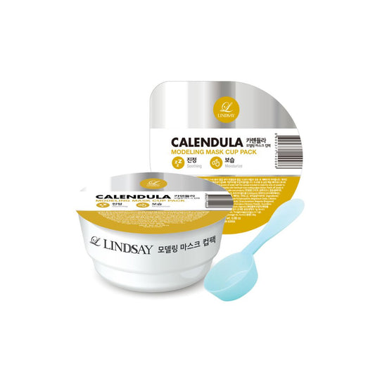 LINDSAY Modeling Mask Cup Pack Calendula 28g  - Glowii Beauty