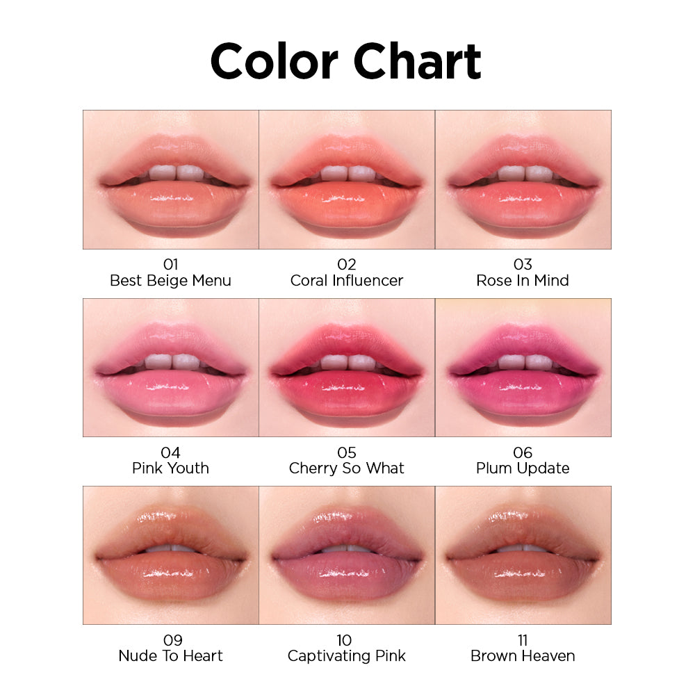 PeriperaInk Mood Glowy Tint (9 Colours) - Glowii Beauty