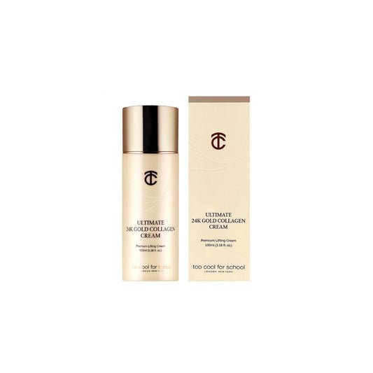 Too Cool For School Ultimate 24K Gold Collagen Cream 100ml  - Glowii Beauty