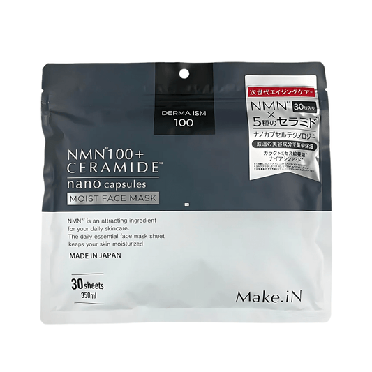 Make.In NMN 100+ Ceramide Face Mask 30 Sheets | Glowii Beauty