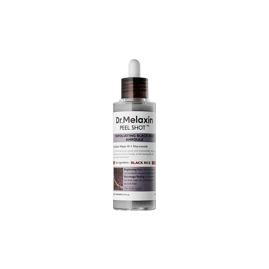 Dr.Melaxin Peel Shot Exfoliating Black Rice Ampoule [80ml] | Glowii Beauty