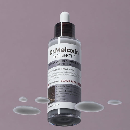 Dr.Melaxin Peel Shot Exfoliating Black Rice Ampoule [80ml] | Glowii Beauty