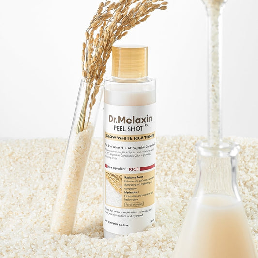 Dr.Melaxin Peel Shot Glow White Rice Toner [200ml] | Glowii Beauty