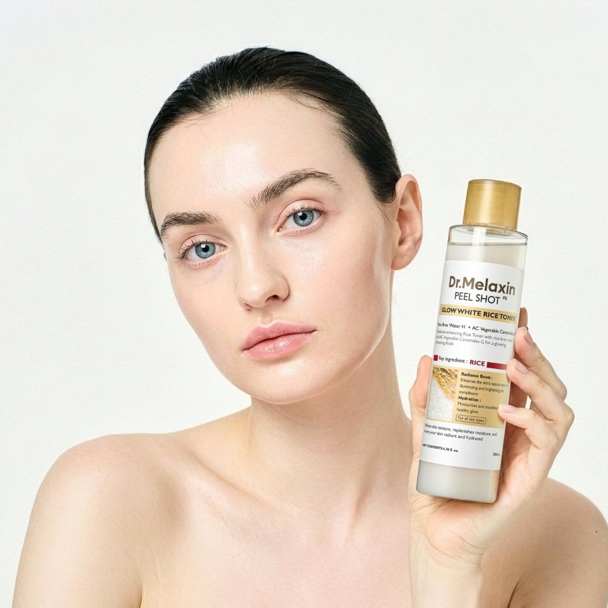 Dr.Melaxin Peel Shot Glow White Rice Toner [200ml] | Glowii Beauty