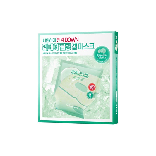 Cell Fusion C Post A Cica Cooling Protein Gel Mask Box [5pcs] | Glowii Beauty