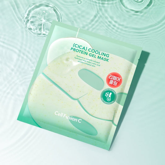 Cell Fusion C Post A Cica Cooling Protein Gel Mask Box [5pcs] | Glowii Beauty