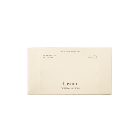 Luvum Pure Facial Cotton Pad [50pcs] | Glowii Beauty
