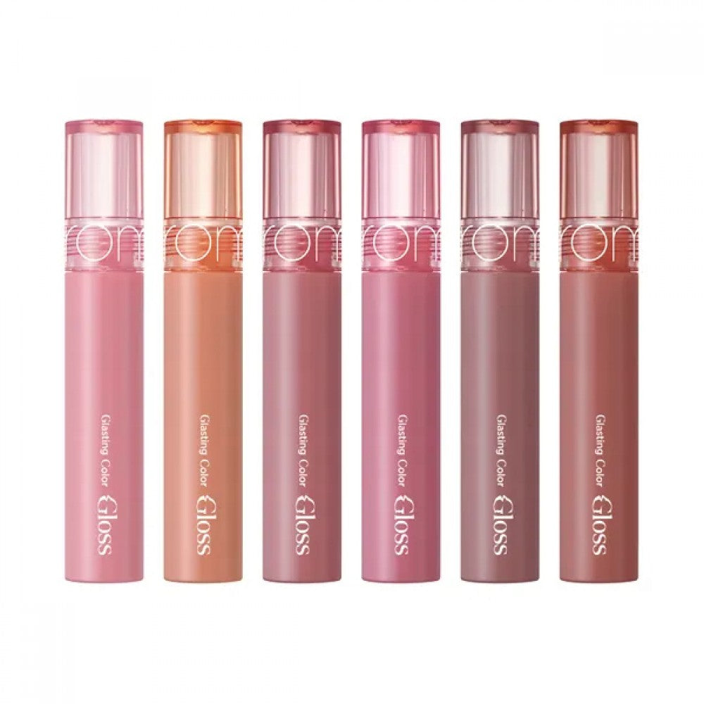 Rom&nd Glasting Color Gloss (6 colours)  - Glowii Beauty
