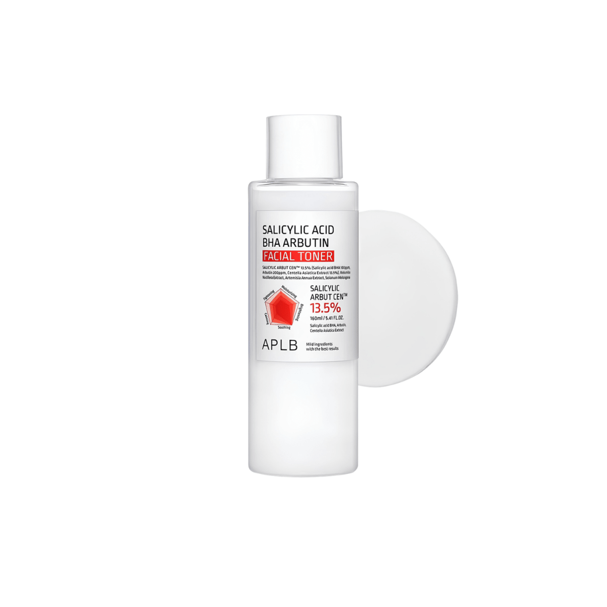 APLB Salicylic Acid Bha Arbutin Facial Toner 160ml | Glowii Beauty