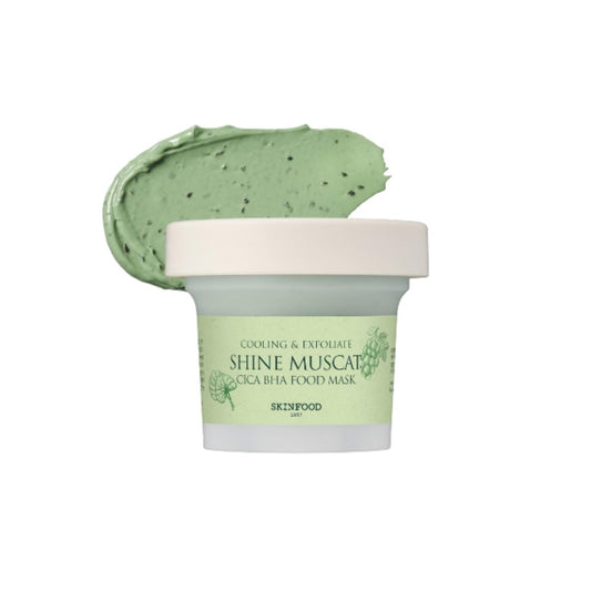 Skinfood Shine Muscat Cica BHA Food Mask [120g] | Glowii Beauty