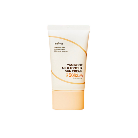 ISNTREE Yam Root Milk Tone Up Sun Cream 50mL  - Glowii Beauty