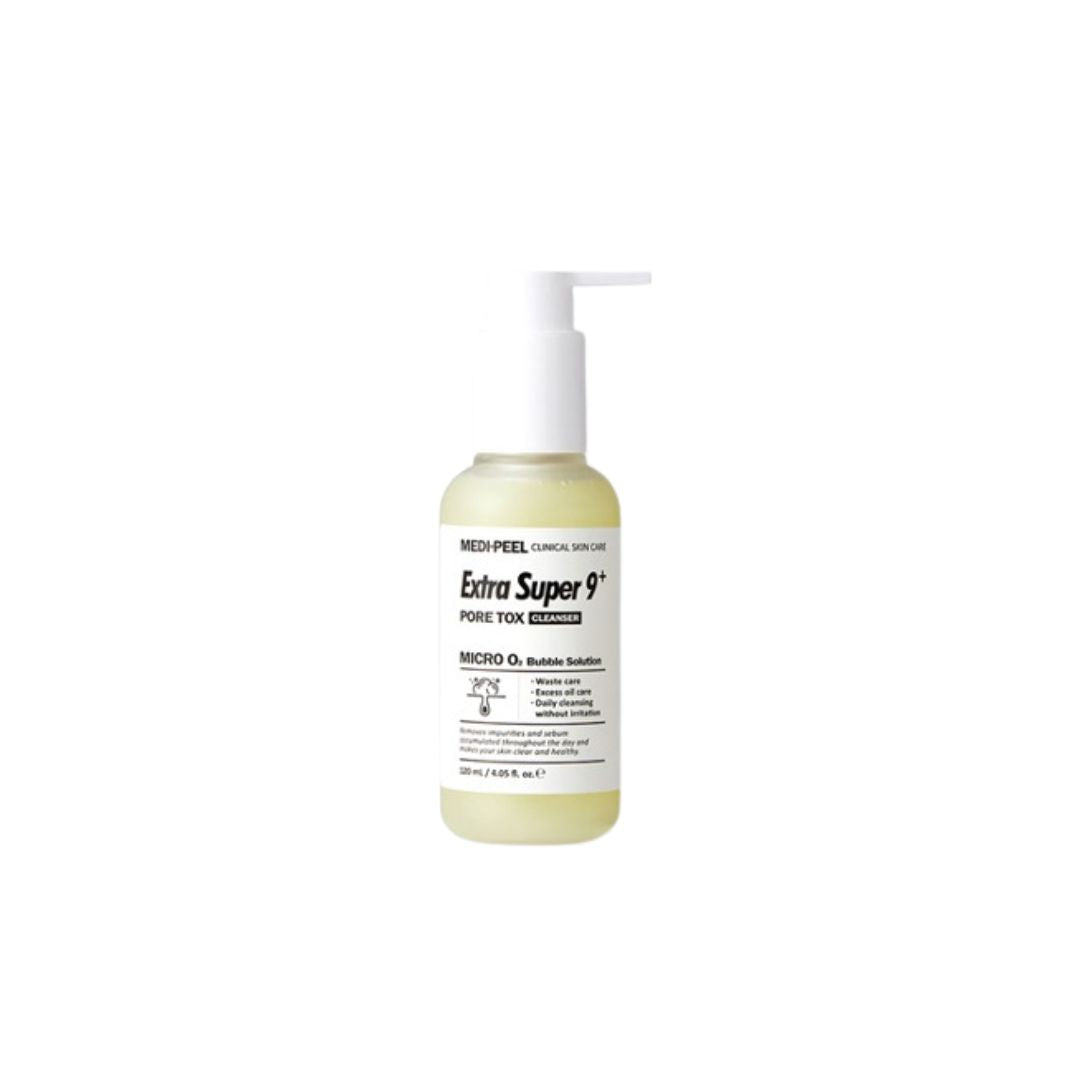 MEDI-PEEL Extra Super 9 Plus Pore Tox Cleanser 120mL  - Glowii Beauty