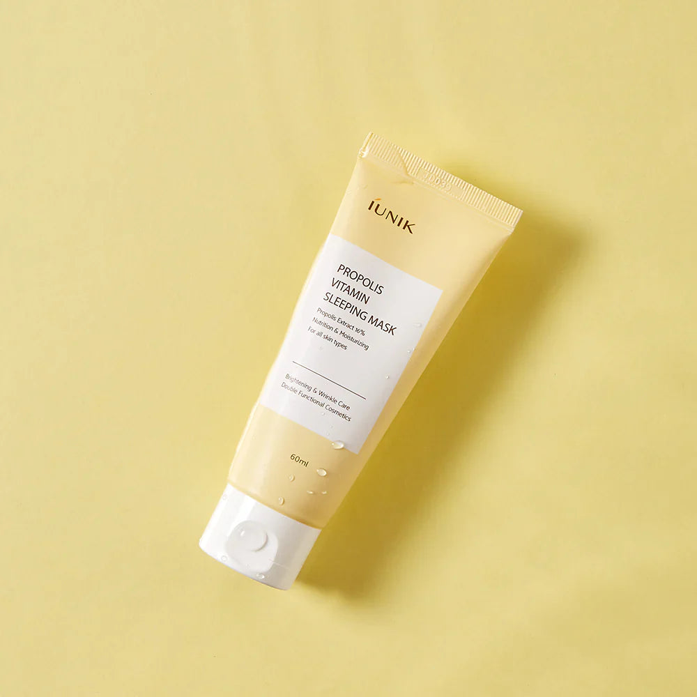 iUNIK Propolis Vitamin Sleeping Mask 60ml - Shop at Glowii Beauty