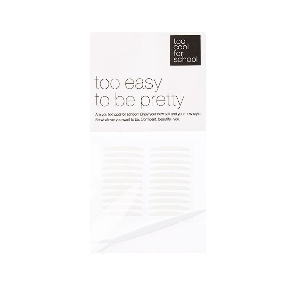 Too Cool for School Eyelid Tape -  Too Easy to Be Pretty |  Glowii Beauty
